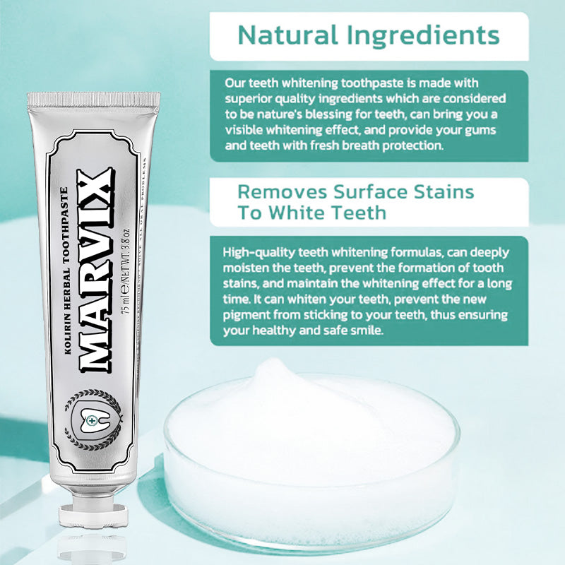 🦷 Marvix™ Kolirin Herbal Toothpaste - Solve all Oral Problems