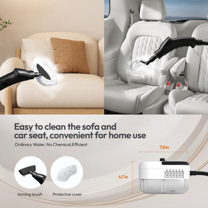 Portable Handheld Steam Cleaning Machine with 6 Speed Modes