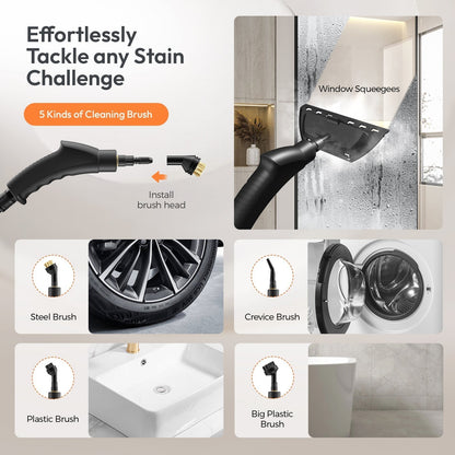 Portable Handheld Steam Cleaning Machine with 6 Speed Modes