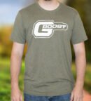 تي شيرت GBOOST أسود فاخر
