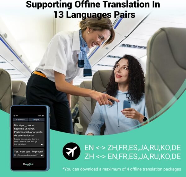 جهاز الترجمة Fluentalk T1 Mini من Timekettle - صورة من 11