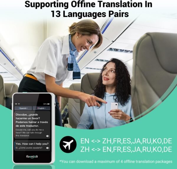 جهاز الترجمة Fluentalk T1 Mini من Timekettle - صورة من 4