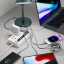 بورودو 3AC 4USB متعدد المنافذ سوبر هاب 2M