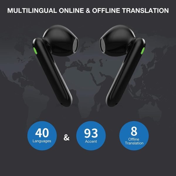 ⁦سماعات أذن جاهزة لترجم تايم كيتل WT2 Edge للاستخدام دون اتصال⁩ - الصورة ⁦9⁩