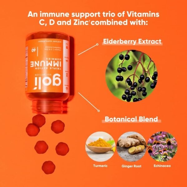 Goli® Nutrition Immune Gummies - صورة من 5