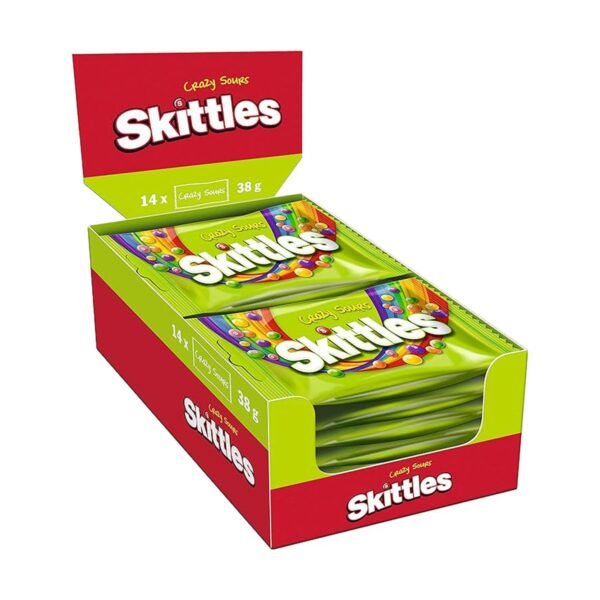 Skittles Crazy Sours 38 g - صورة من 2
