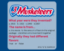 3 Musketeers Candy Bars