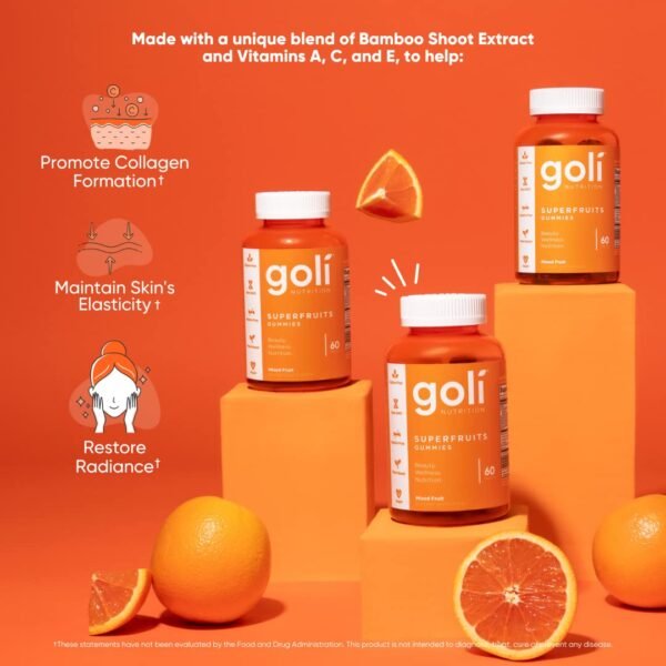 Goli® Nutrition Superfruits Gummies - صورة من 5