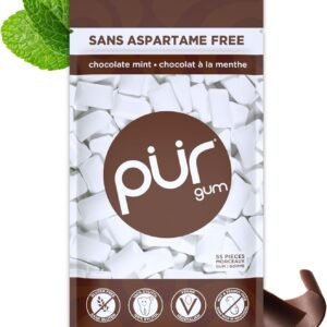 Pur Gum - Gum Bag - Chocolate Mint. 80 g