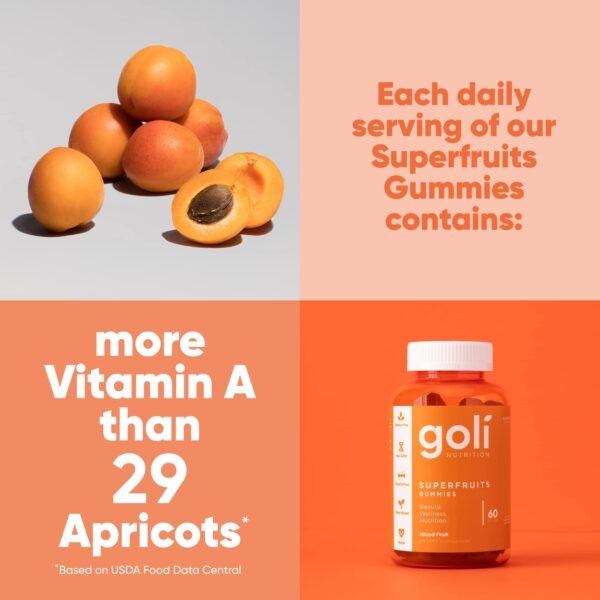 Goli® Nutrition Superfruits Gummies - صورة من 4
