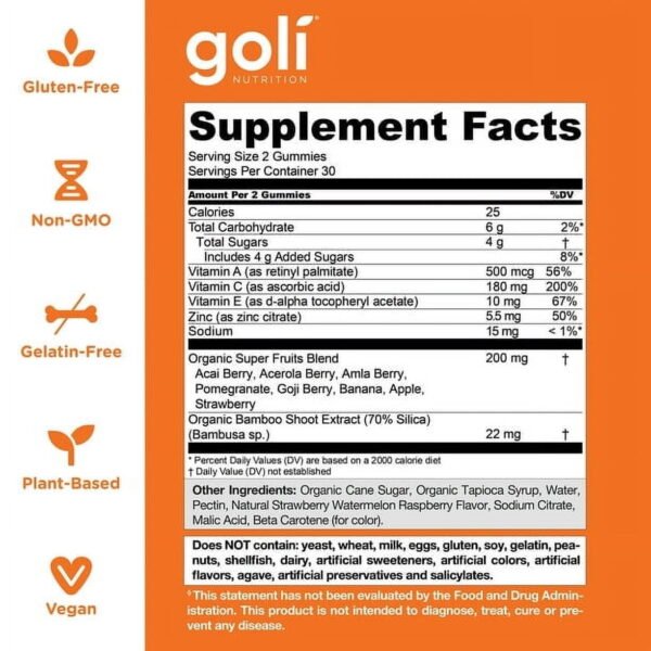 Goli® Nutrition Superfruits Gummies - صورة من 3