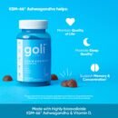 Goli® Nutrition Ashwagandha Gummies. 60 Gummies