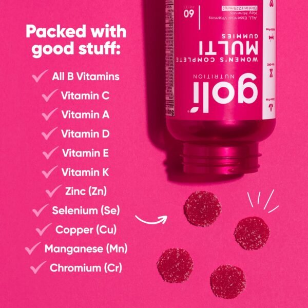 Goli® Nutrition Women's Complete Multi Gummies - صورة من 4