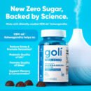 Goli® Nutrition Ashwagandha Zero Sugar Gummies. 60 Gummies