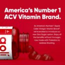 Goli® Nutrition Apple Cider Vinegar Zero Sugar Gummies. 60 Gummies