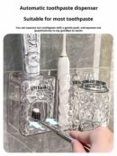 Electric Toothbrush Toothpaste Holder Bathroom No-Punch Wall Mounted Toothbrush Mouthwash Cup Toothpaste Toothpaste Holder Set