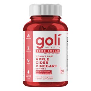 Goli® Nutrition Apple Cider Vinegar Zero Sugar Gummies. 60 Gummies
