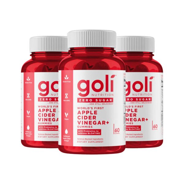 Goli® Nutrition Apple Cider Vinegar Zero Sugar Gummies. 60 Gummies - صورة من 11