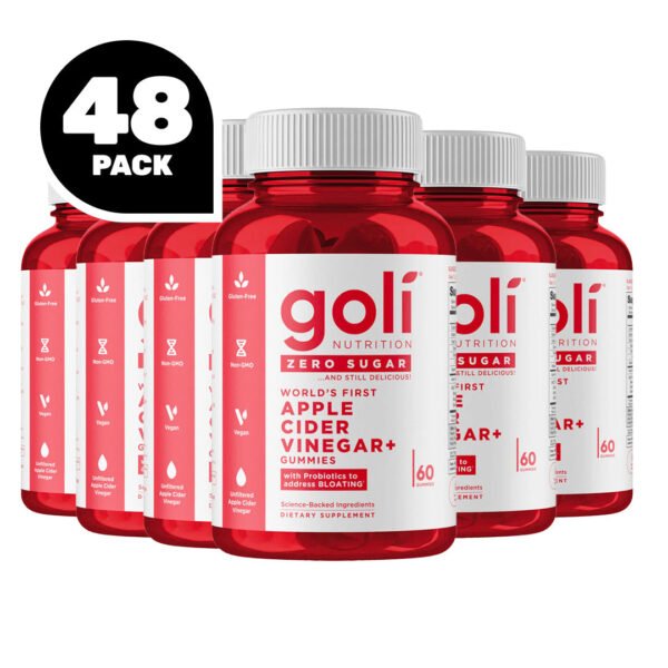 Goli® Nutrition Apple Cider Vinegar Zero Sugar Gummies. 60 Gummies - صورة من 15