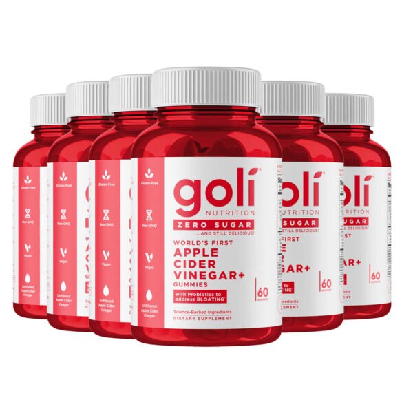 Goli® Nutrition Apple Cider Vinegar Zero Sugar Gummies. 60 Gummies - صورة من 12