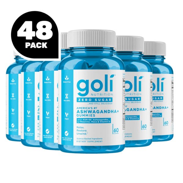 Goli® Nutrition Ashwagandha Zero Sugar Gummies. 60 Gummies - صورة من 13