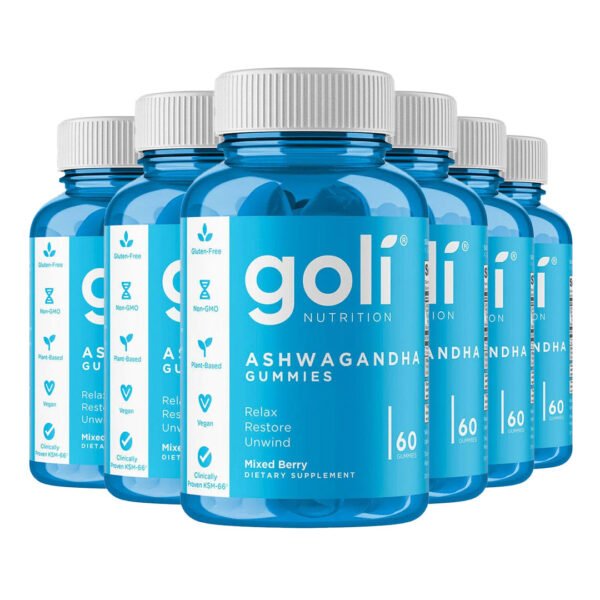 Goli® Nutrition Ashwagandha Gummies. 60 Gummies - صورة من 9