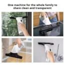 Window cleaner for home use electric glass cleaner to remove dirt without leaving traces of wireless handheld mirror cleaning device