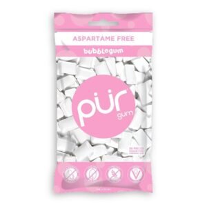 Pur Gum -Bubble Gum Bag. 80 g