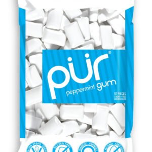 Pur Gum - Peppermint Gum. 80 g