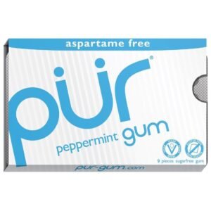 Pur Gum - Peppermint Gum. 9 Count