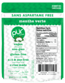 Pur Gum Spearmint Mints - 22 g
