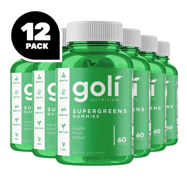 Goli® Nutrition Supergreens Gummies - صورة من 7