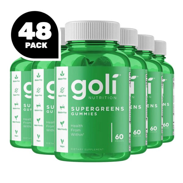 Goli® Nutrition Supergreens Gummies - صورة من 9