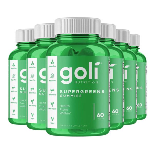 Goli® Nutrition Supergreens Gummies - صورة من 6