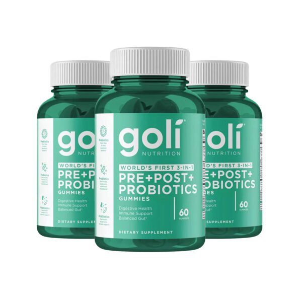 Goli® Nutrition Pre+Post+Probiotics Gummies - صورة من 8