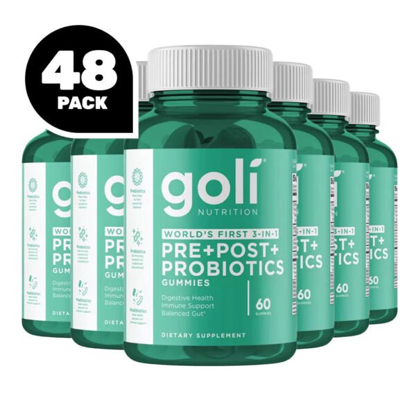 Goli® Nutrition Pre+Post+Probiotics Gummies - صورة من 12