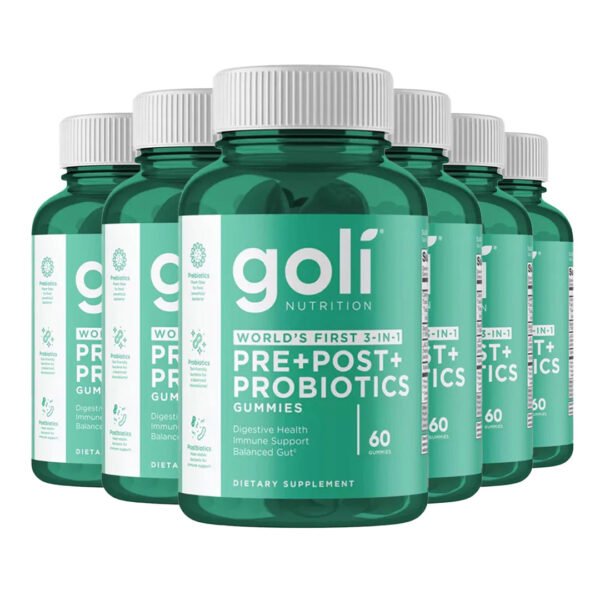 Goli® Nutrition Pre+Post+Probiotics Gummies - صورة من 9