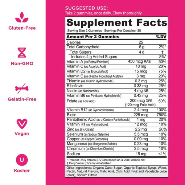 Goli® Nutrition Women's Complete Multi Gummies - صورة من 3