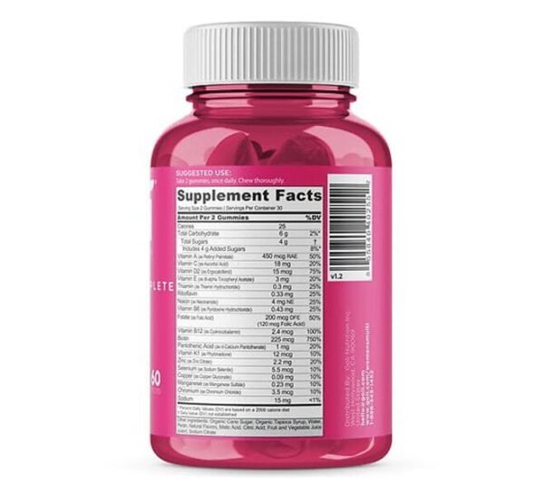 Goli® Nutrition Women's Complete Multi Gummies - صورة من 2