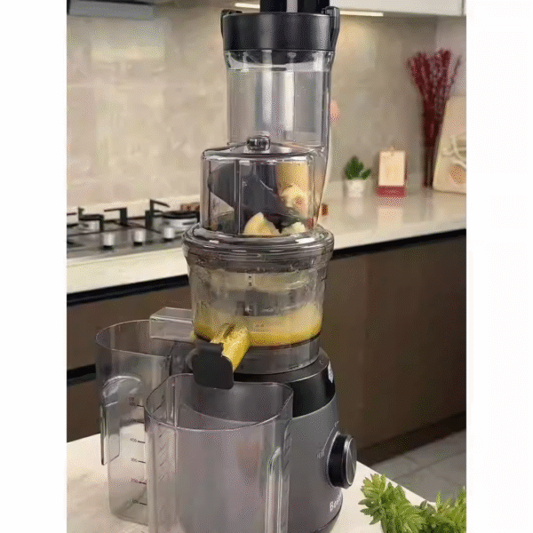 Juice separation juicer household multifunction large caliber juicer high power ice cream machine freshly squeezed juice machine - صورة من 3